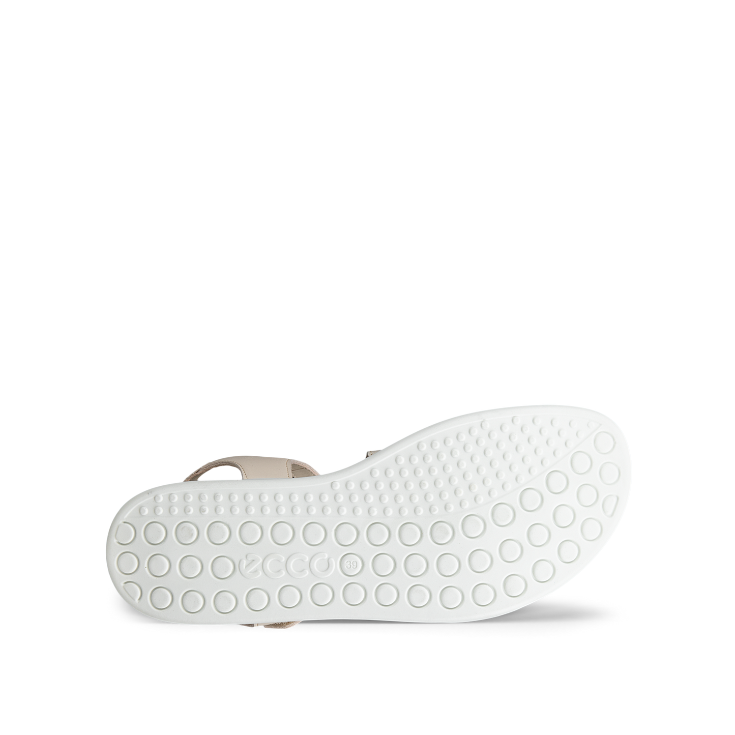 Women's Leather Strap Soft Sandal 3-Strap Limetsone/Limestone