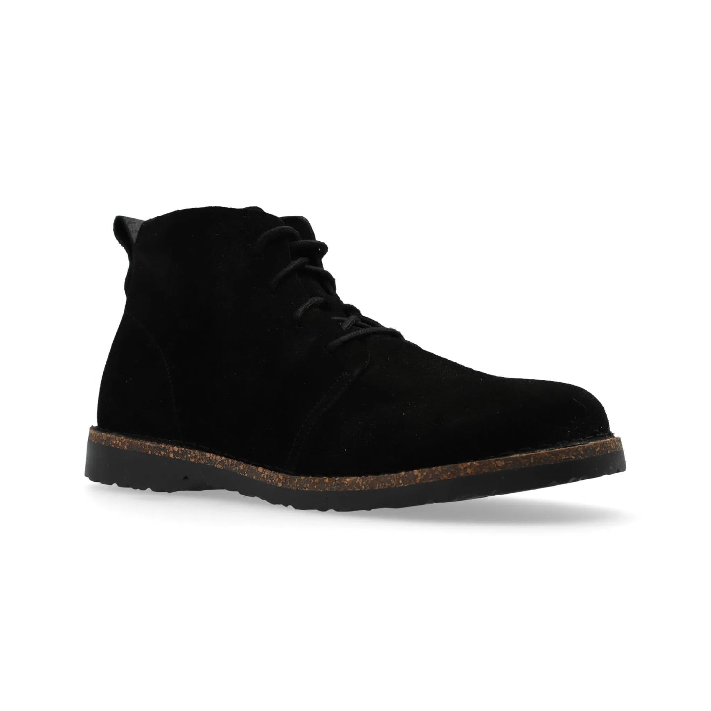 Women's Birkenstock Uppsala Mid Suede Boots Black