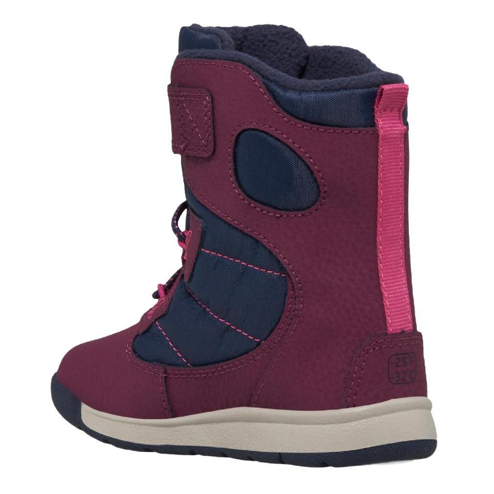 Snow Bank JR 4.0 Navy/Berry (Size 4c-10c)