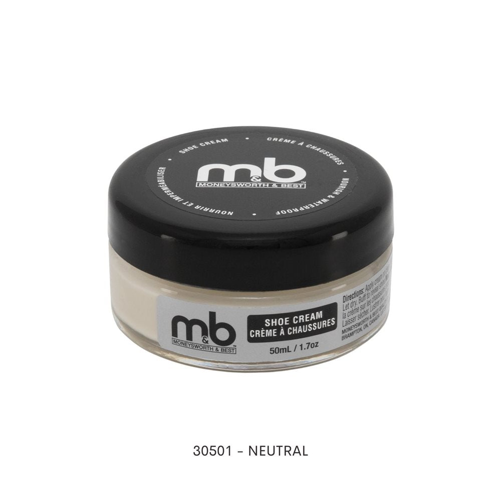 M & B Shoe Cream - Assorted Colours