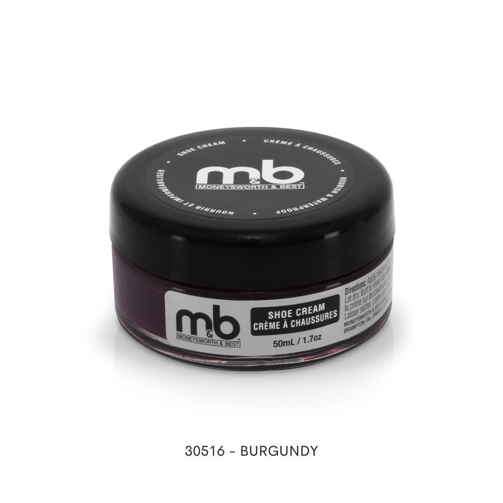 M & B Shoe Cream - Assorted Colours