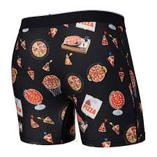 Volt Breathable Mesh Boxer Brief - Pizza On the Brain