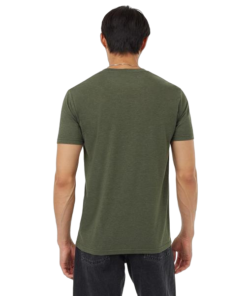Juniper T-Shirt (Dark Kombu Green Heather/White)