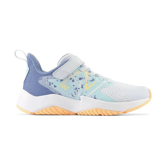 Rave Run v2 Bungee Lace with Top Strap Ice Blue (10.5c-3Y)