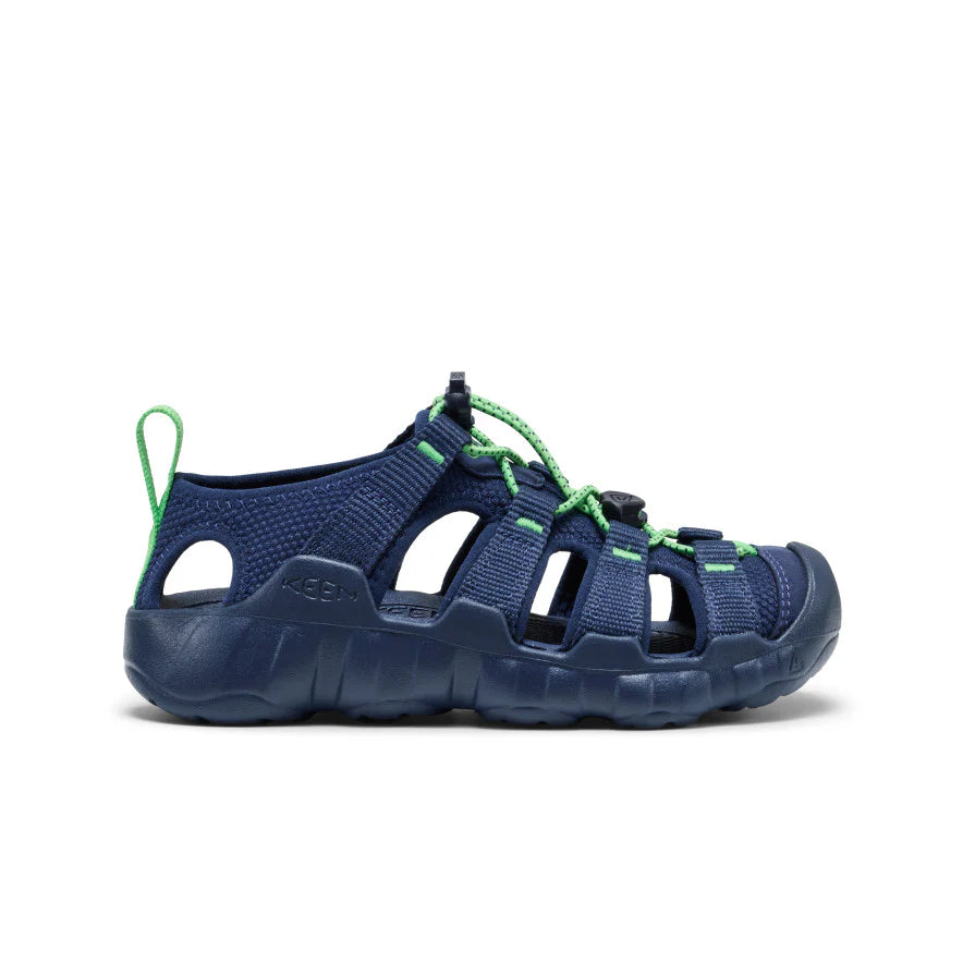 Big Kids' Hyperport H2 Sandal Naval Academy/Vibrant Green (1Y-7Y)