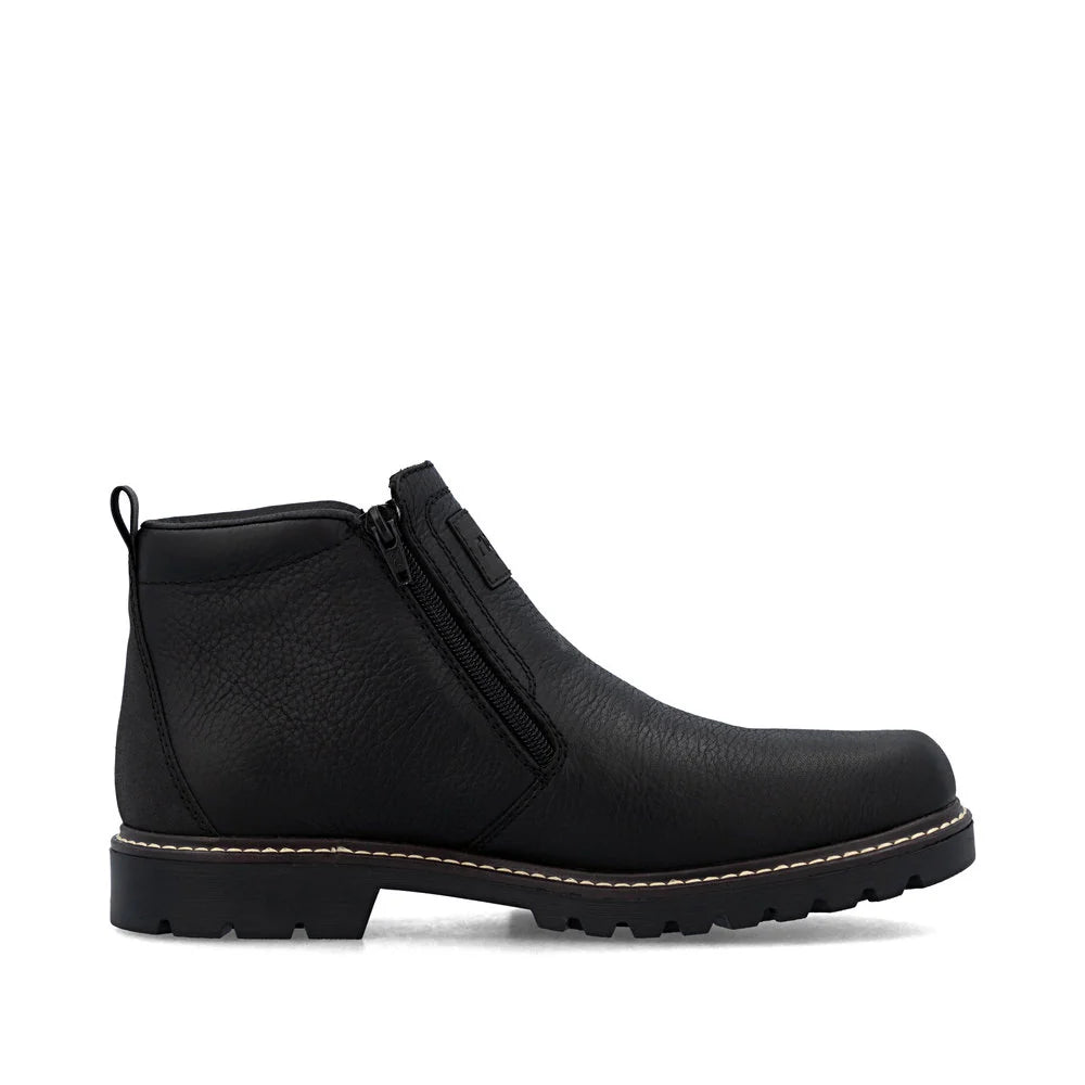 39871-00 Black Double Side Zip RTex