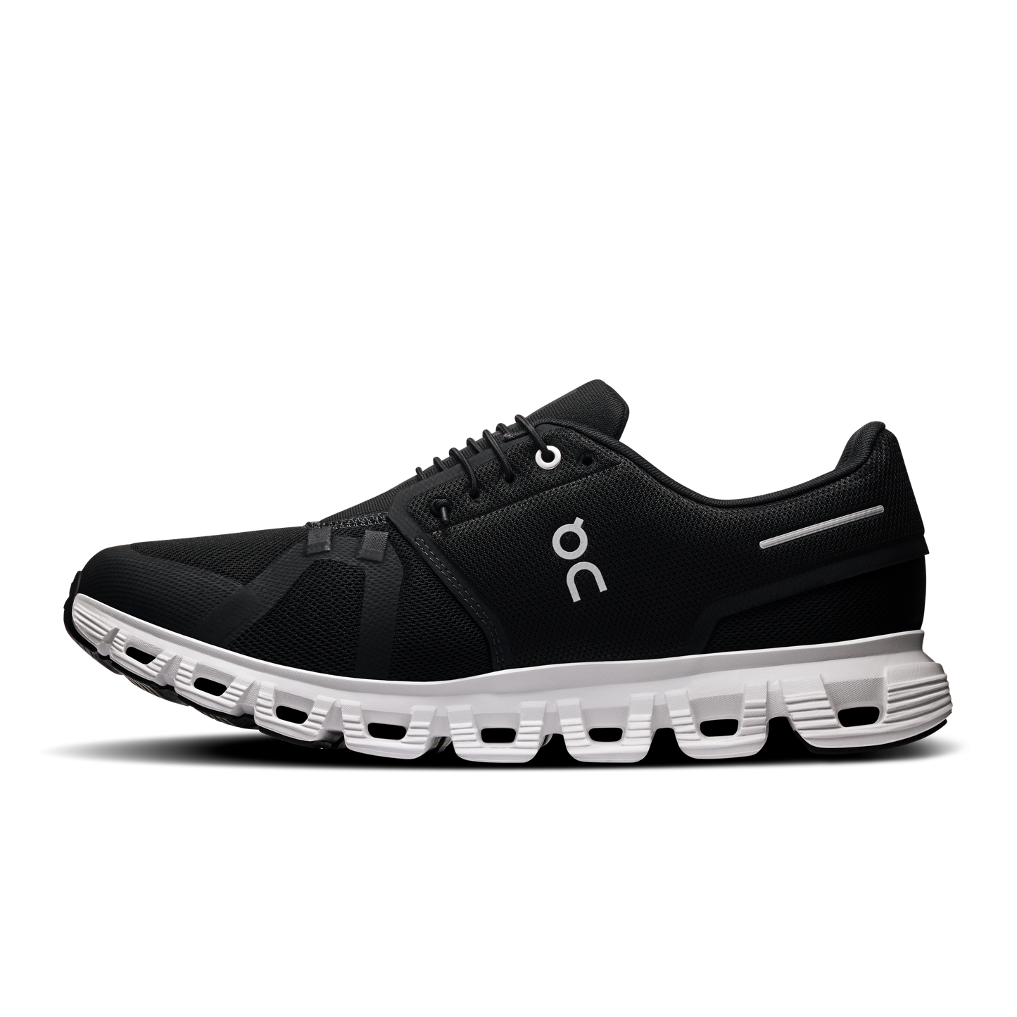 Men's ON Cloud 6 Wide Black/White
