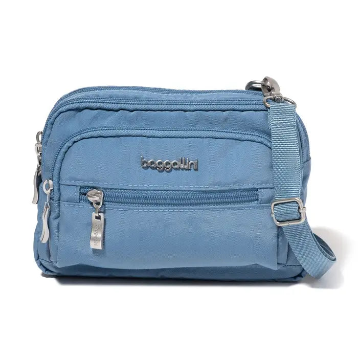 Triple Zip Bagg Cornflower