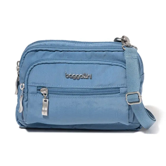 Triple Zip Bagg Cornflower