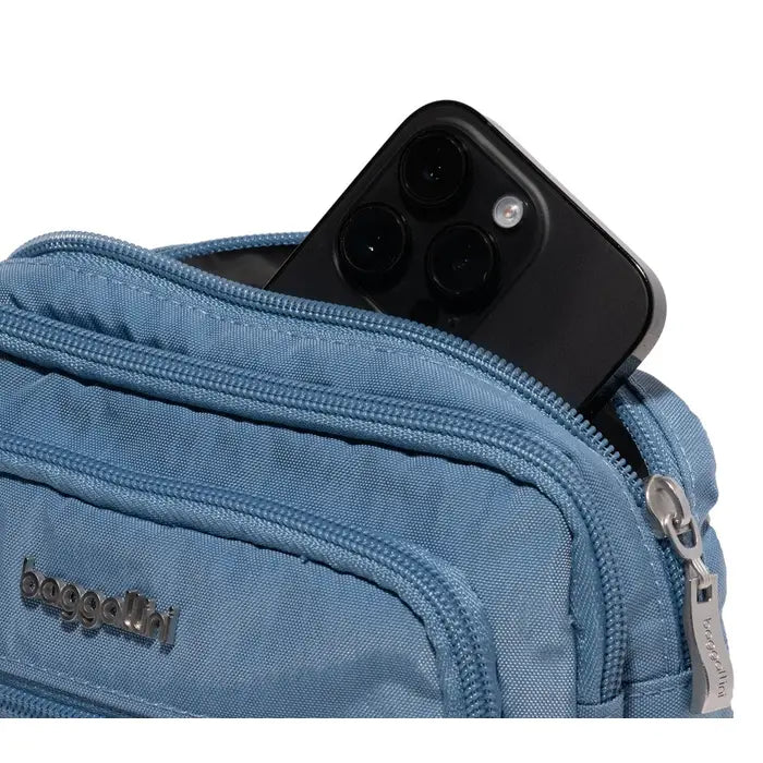 Triple Zip Bagg Cornflower