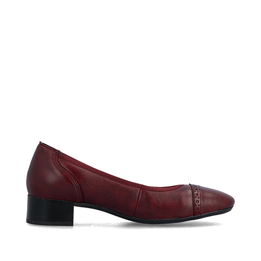 43450-35 Wine Slip On Heel