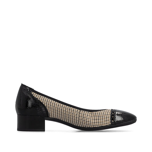 43450-60 Black Multi Slip On Heel