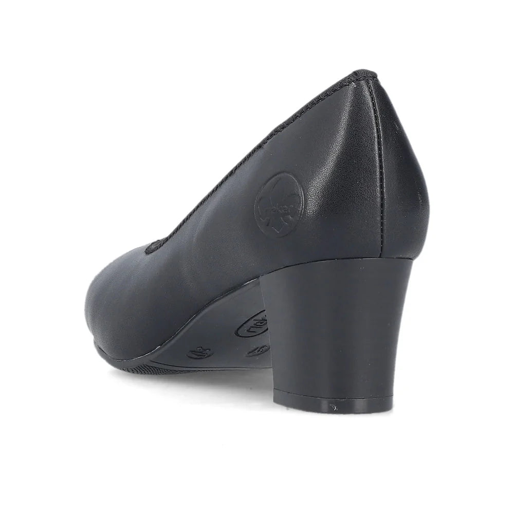 44650-04 Black Slip On Heel