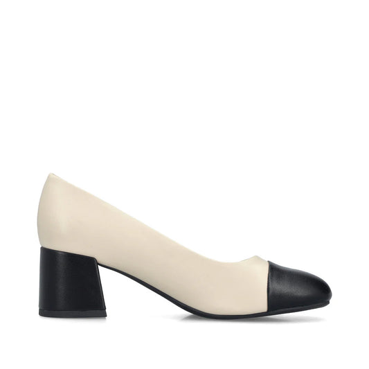 44760-60 Black/Cream Heel