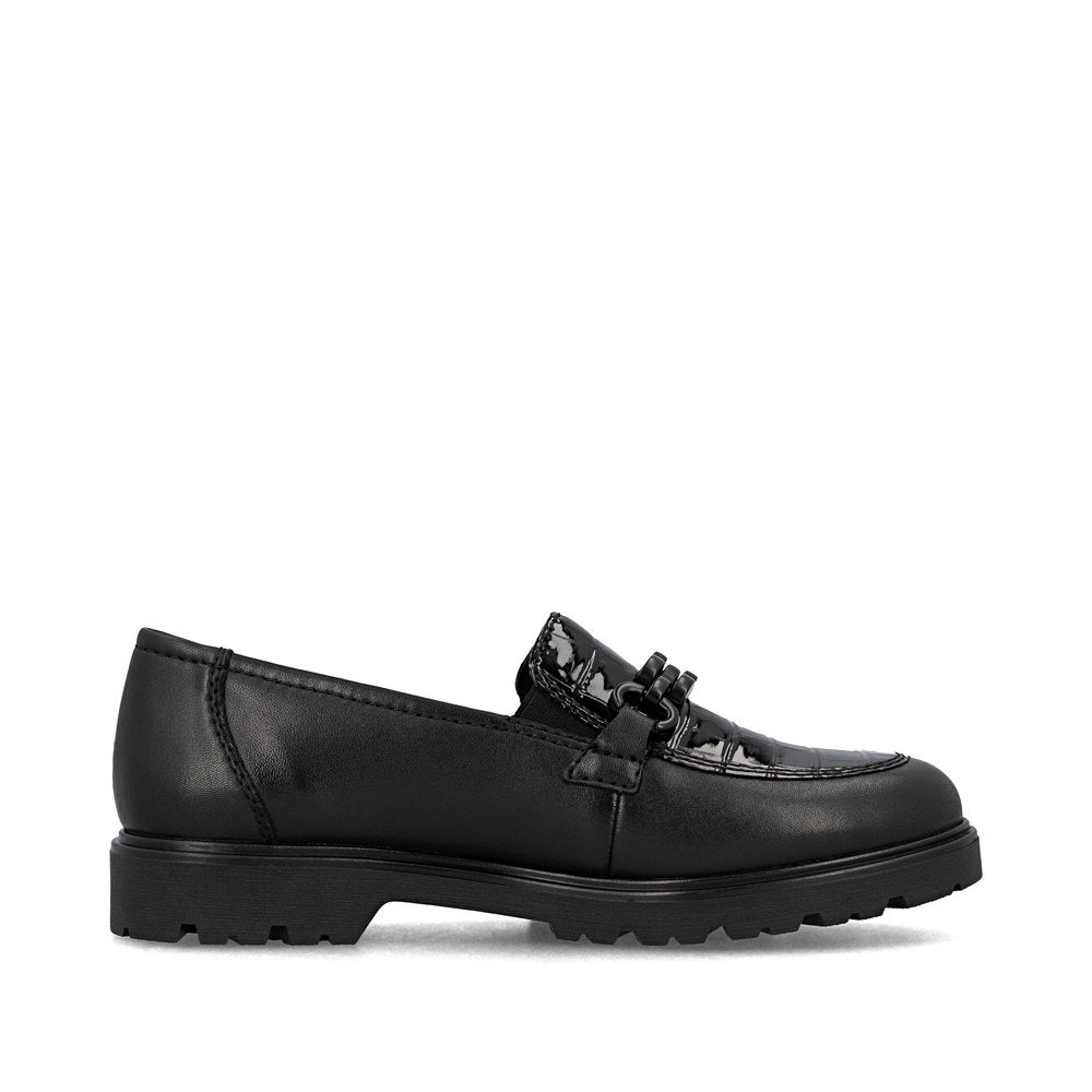 45561-01 Black Croc Slip On