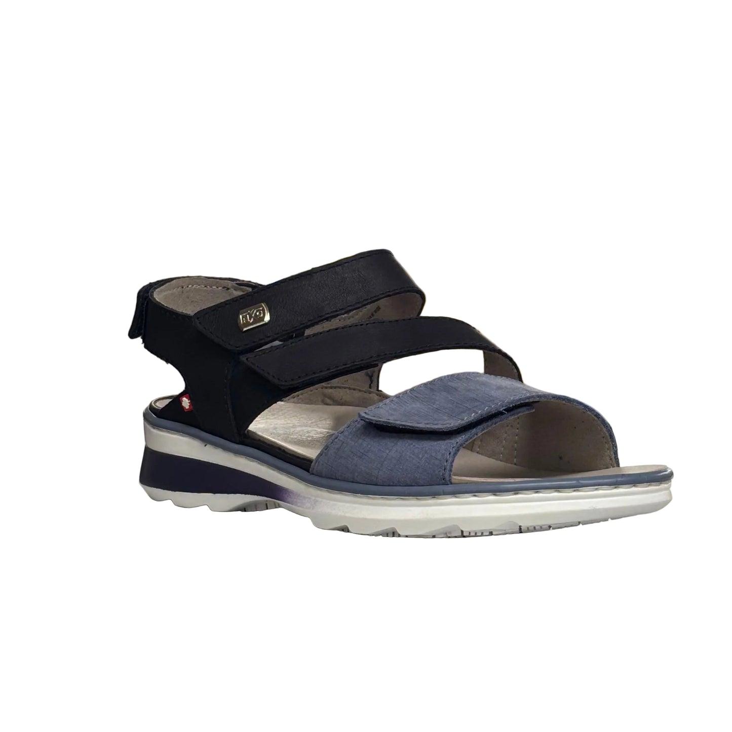 Women's Minerva Navy/Off White Wide
