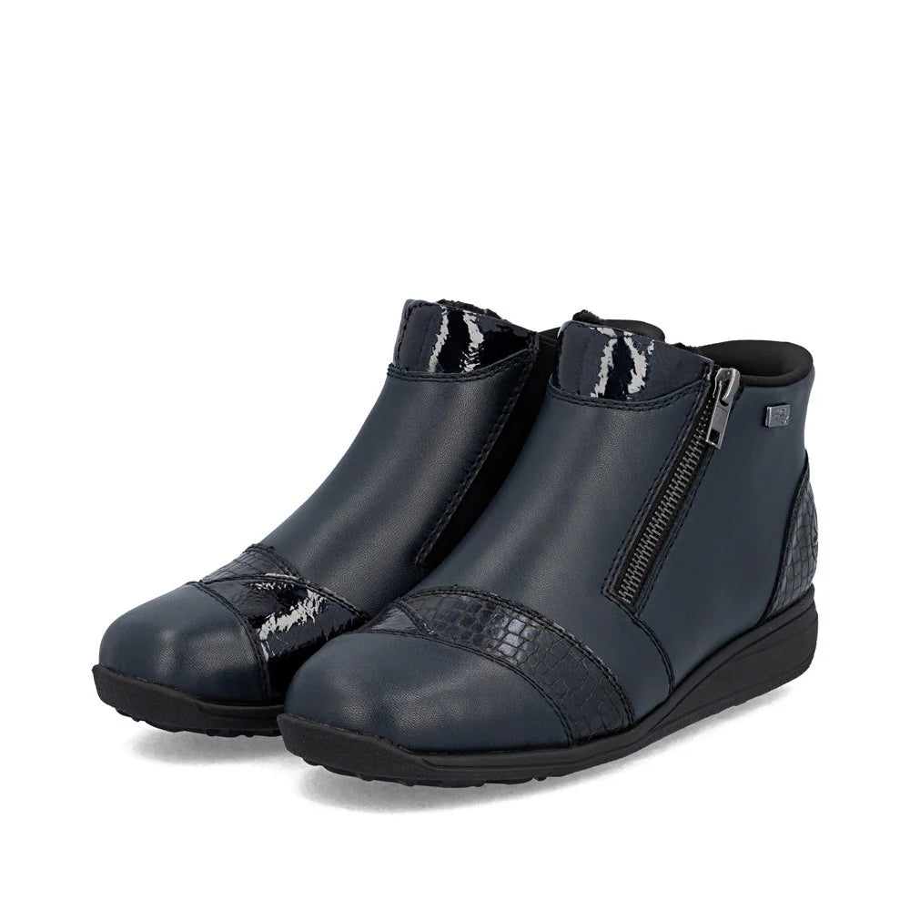 47254-14 Navy Side Zip RTex