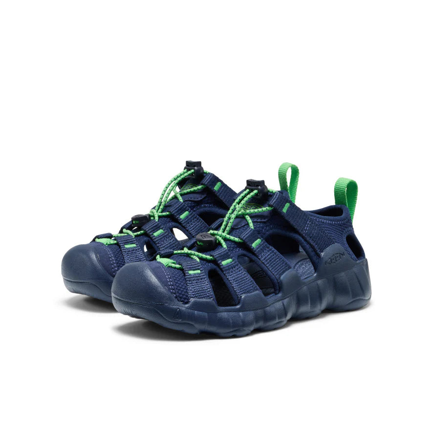 Big Kids' Hyperport H2 Sandal Naval Academy/Vibrant Green (1Y-7Y)