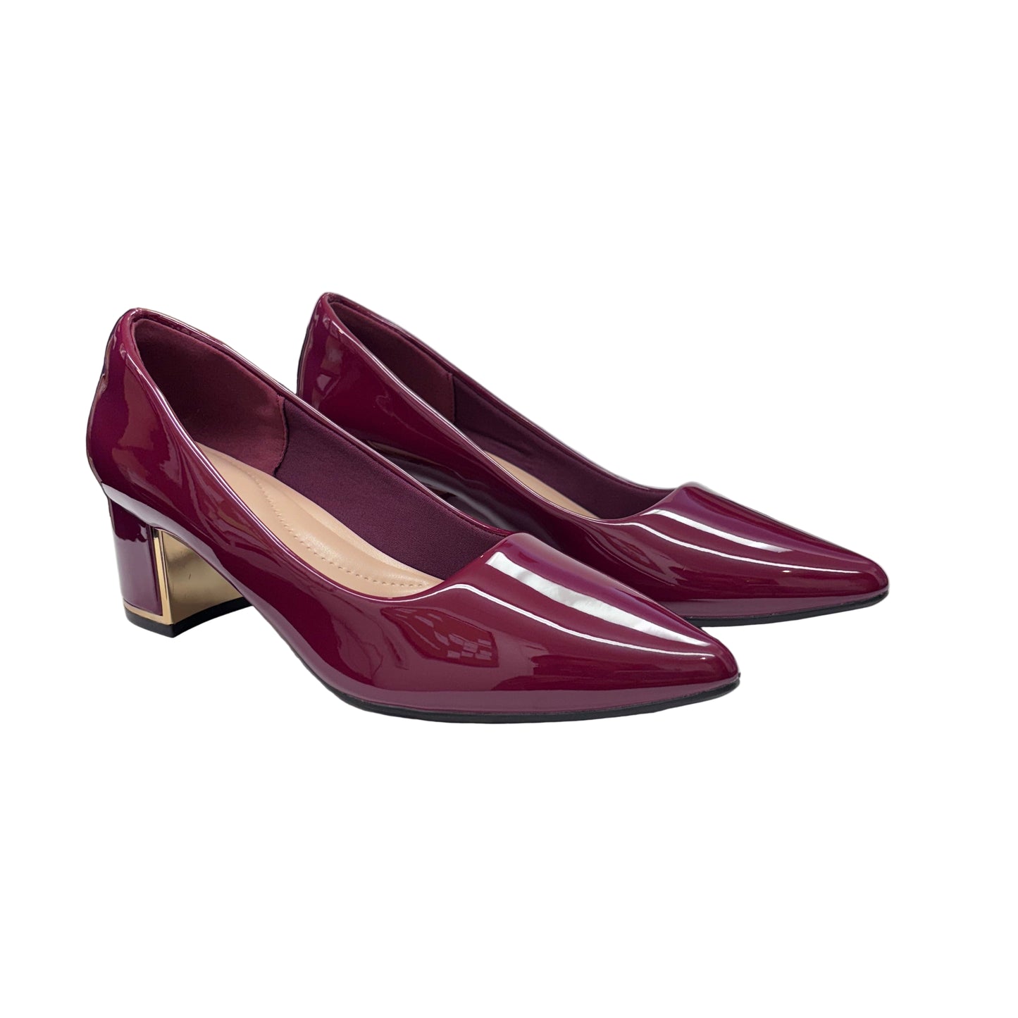 Mila Burgundy Patent