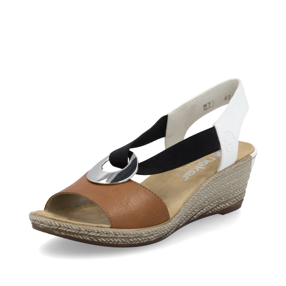 624H6-24 Brown Multi Slip On