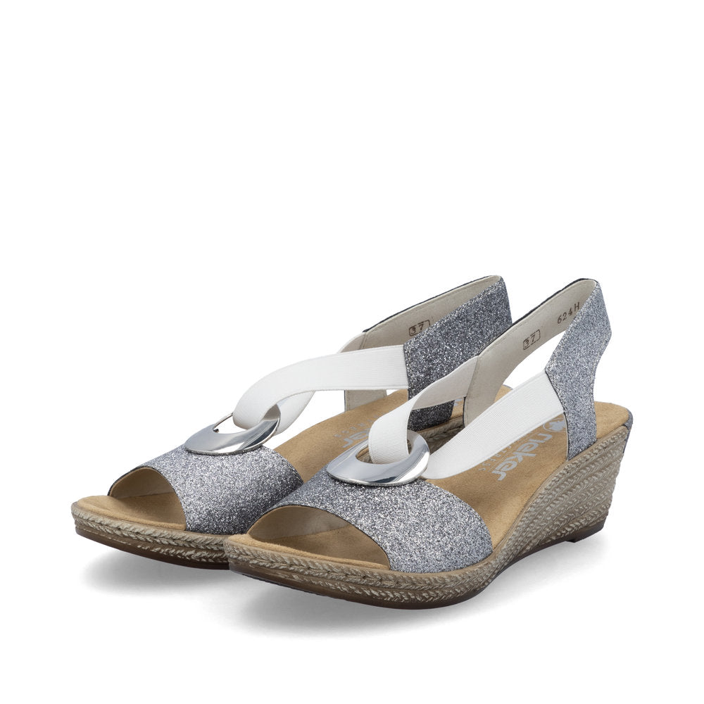 624H6-92 Silver Slip On