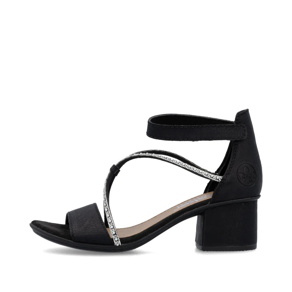 64654-00 Dress Ankle Strap Black