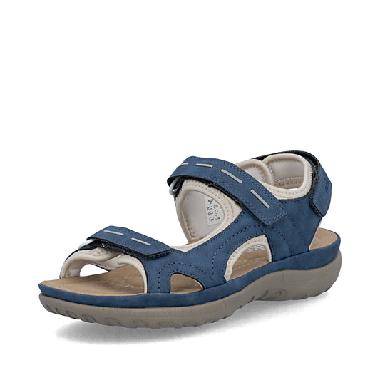 64856-14 Denim Three-Strap Velcro