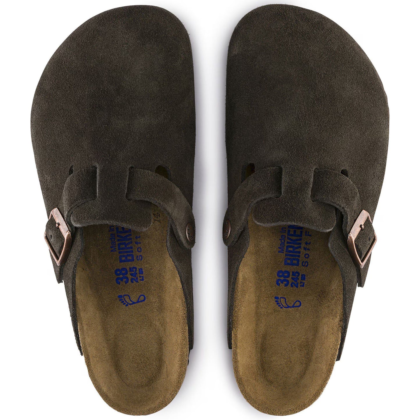 Boston SFB Suede Leather Mocha