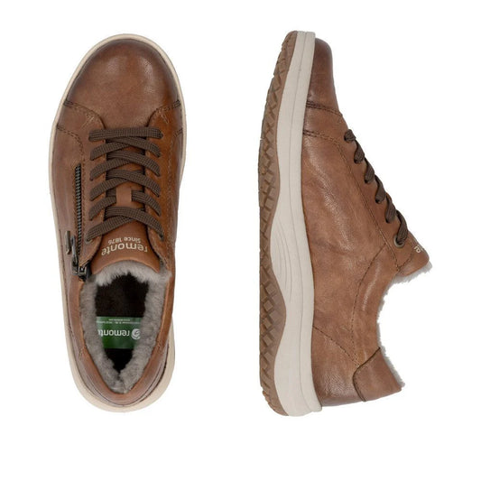 D3Q01-22 Brown Lace/Side Zip Lined RTex