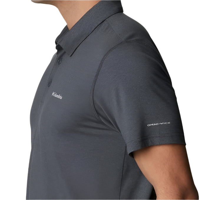 Men's Tech Trail Polo City Grey
