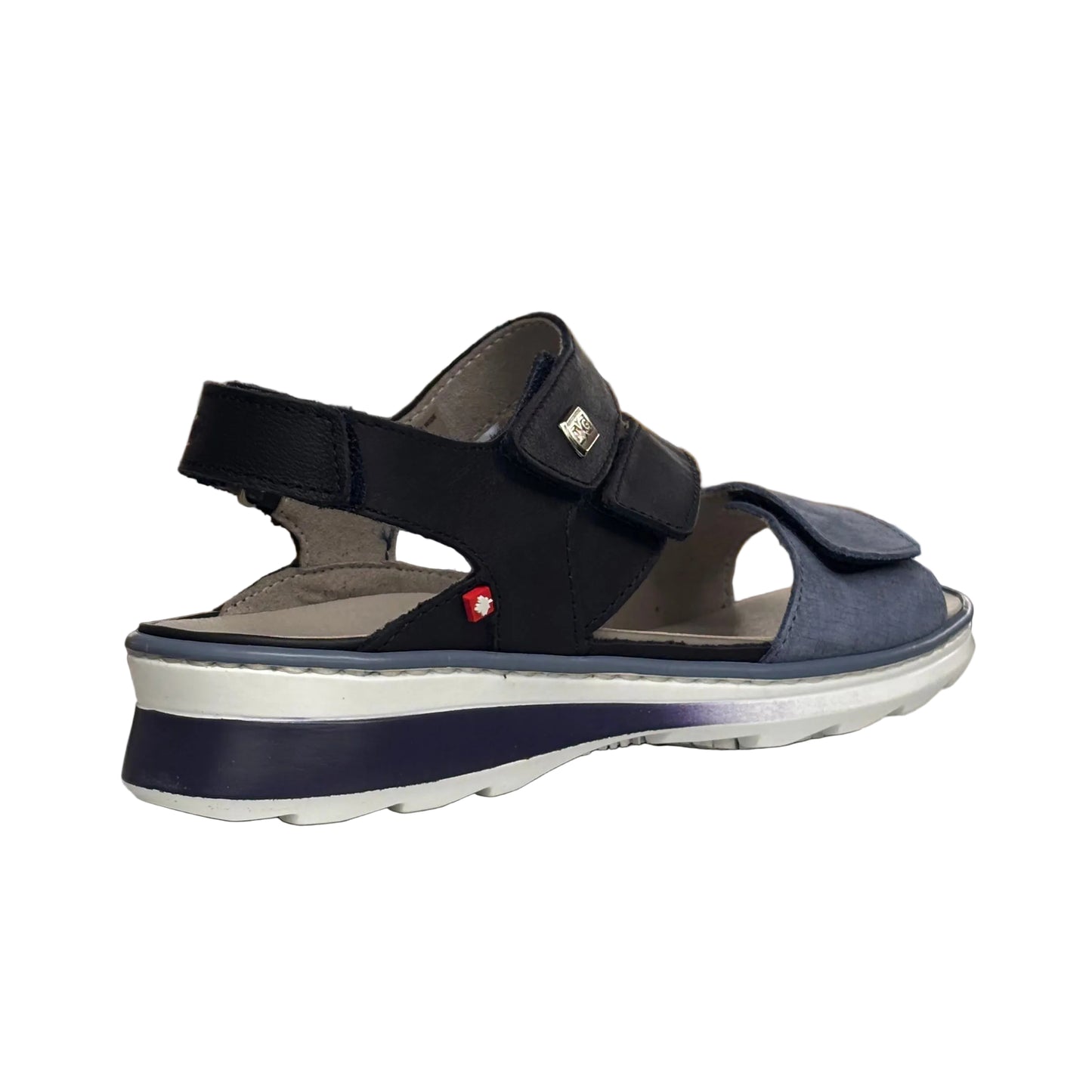 Women's Minerva Navy/Off White Wide
