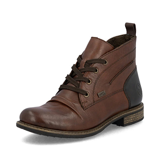 74804-22 Chestnut Ankle Lace/Zip RTex