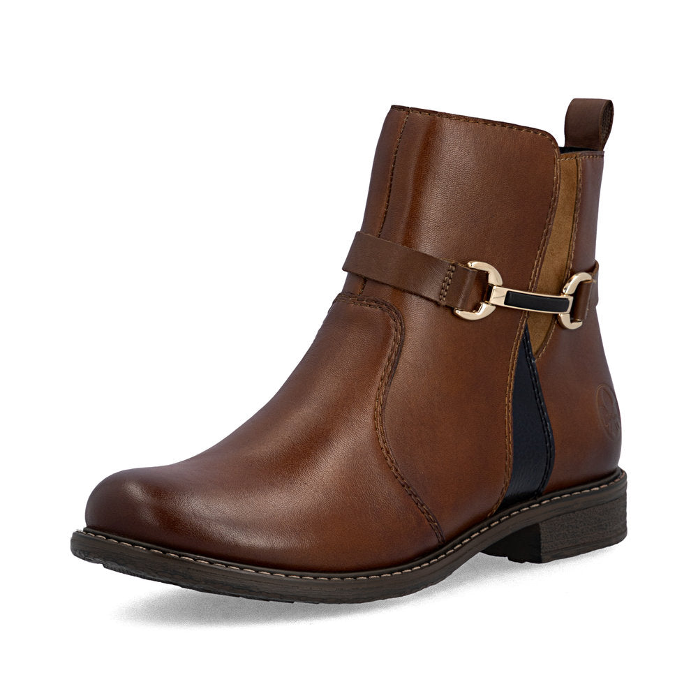 74856-22 Cognac Side Zip