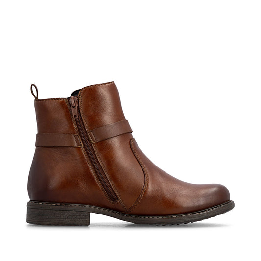 74856-22 Cognac Side Zip