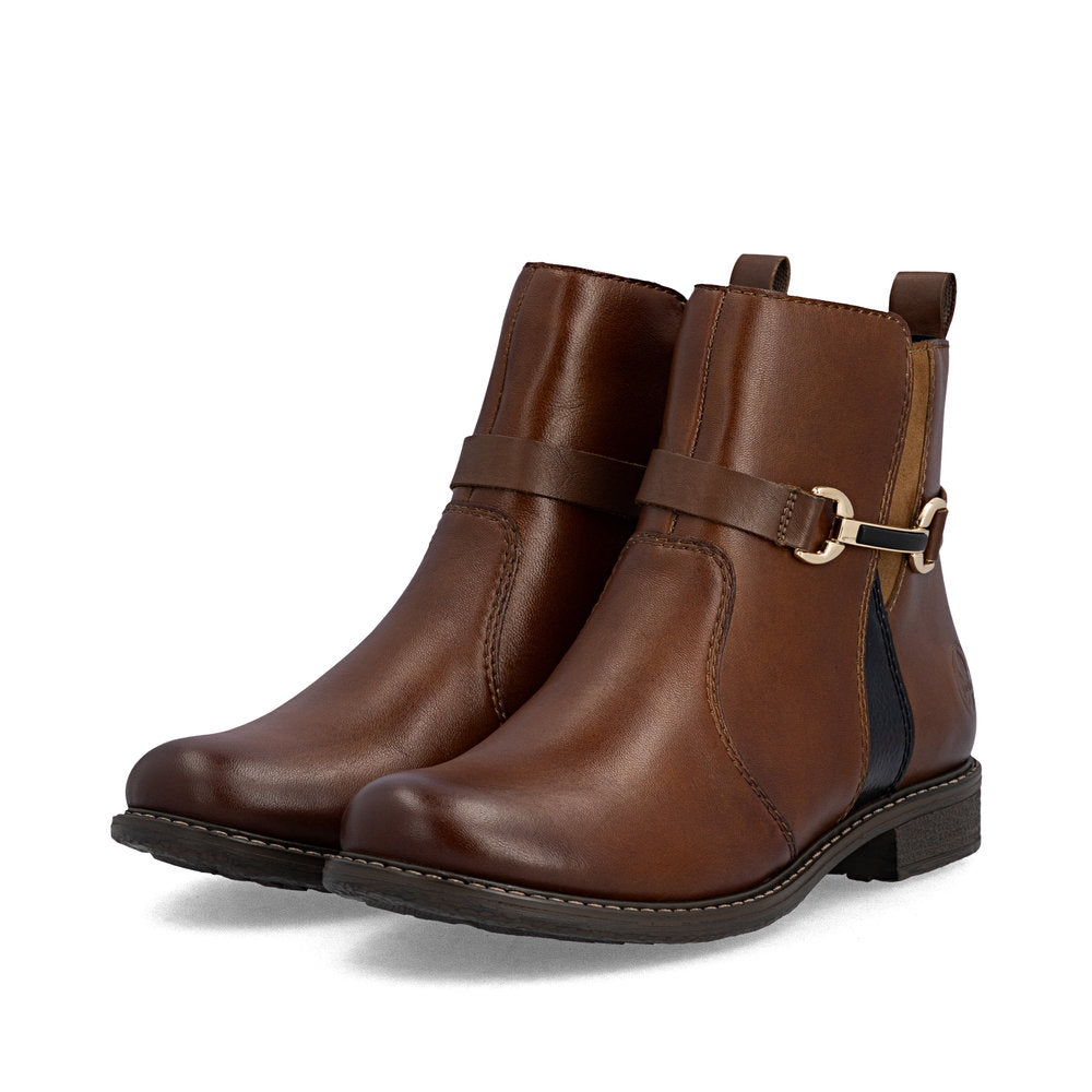 74856-22 Cognac Side Zip