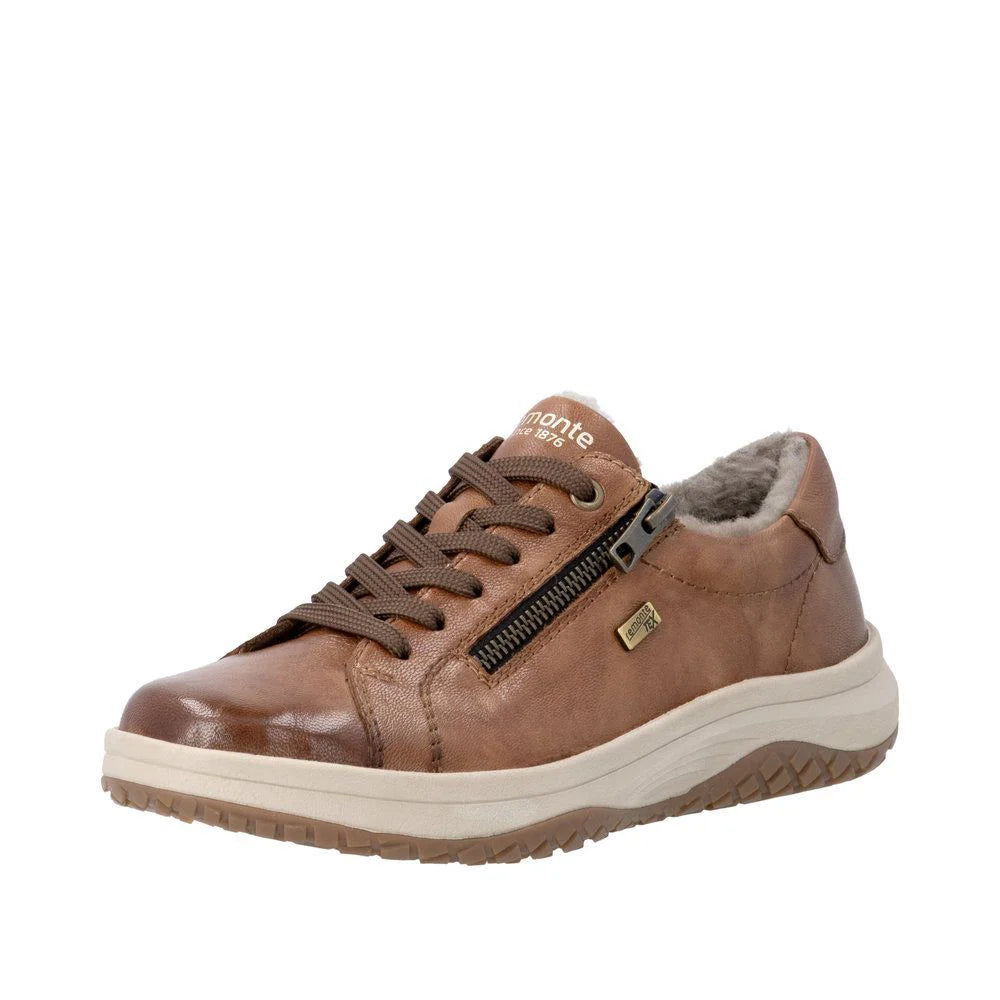 D3Q01-22 Brown Lace/Side Zip Lined RTex