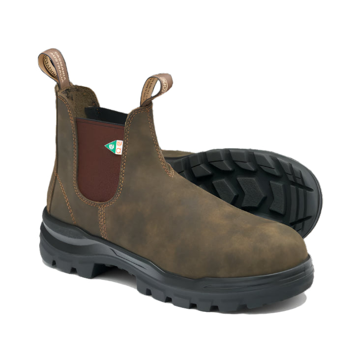 8302 Blundstone CSA Rotoflex Rustic Brown Composite Toe