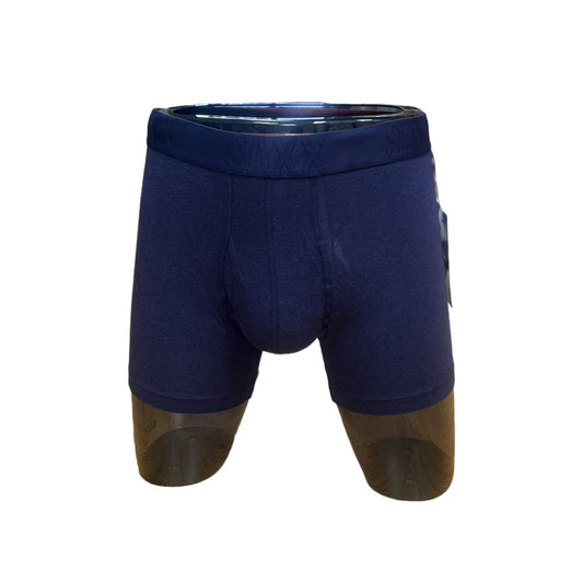 Drop Temp Cooling Cotton Boxer Brief - Astro Blue Heather