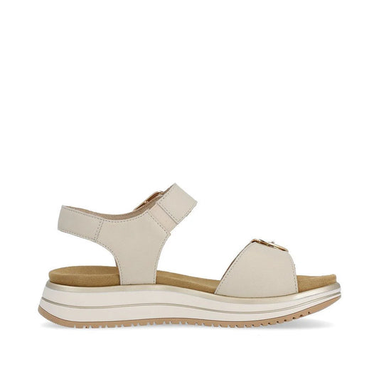 D1J51-80 Beige Velcro Buckle