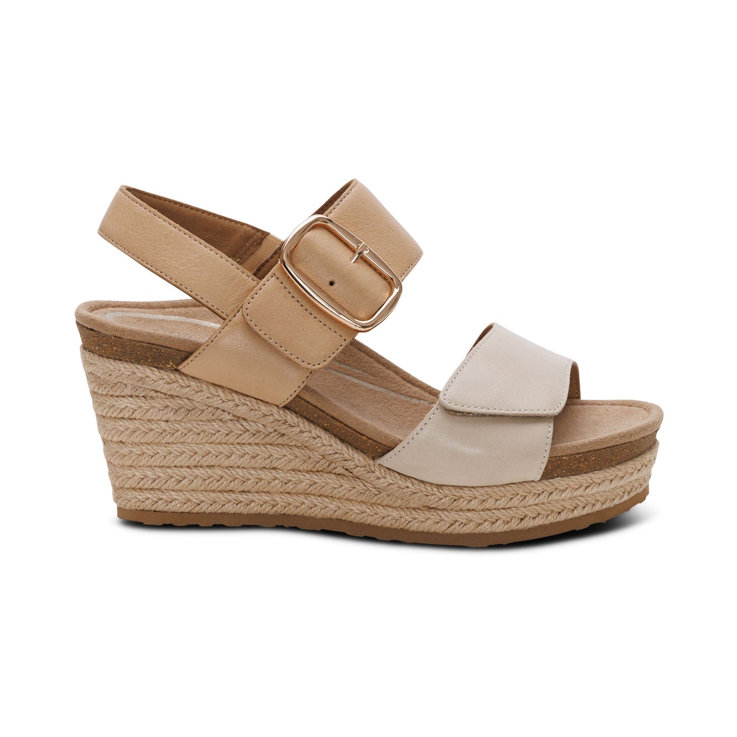 Women's Ashley Arch Support Wedge Off White