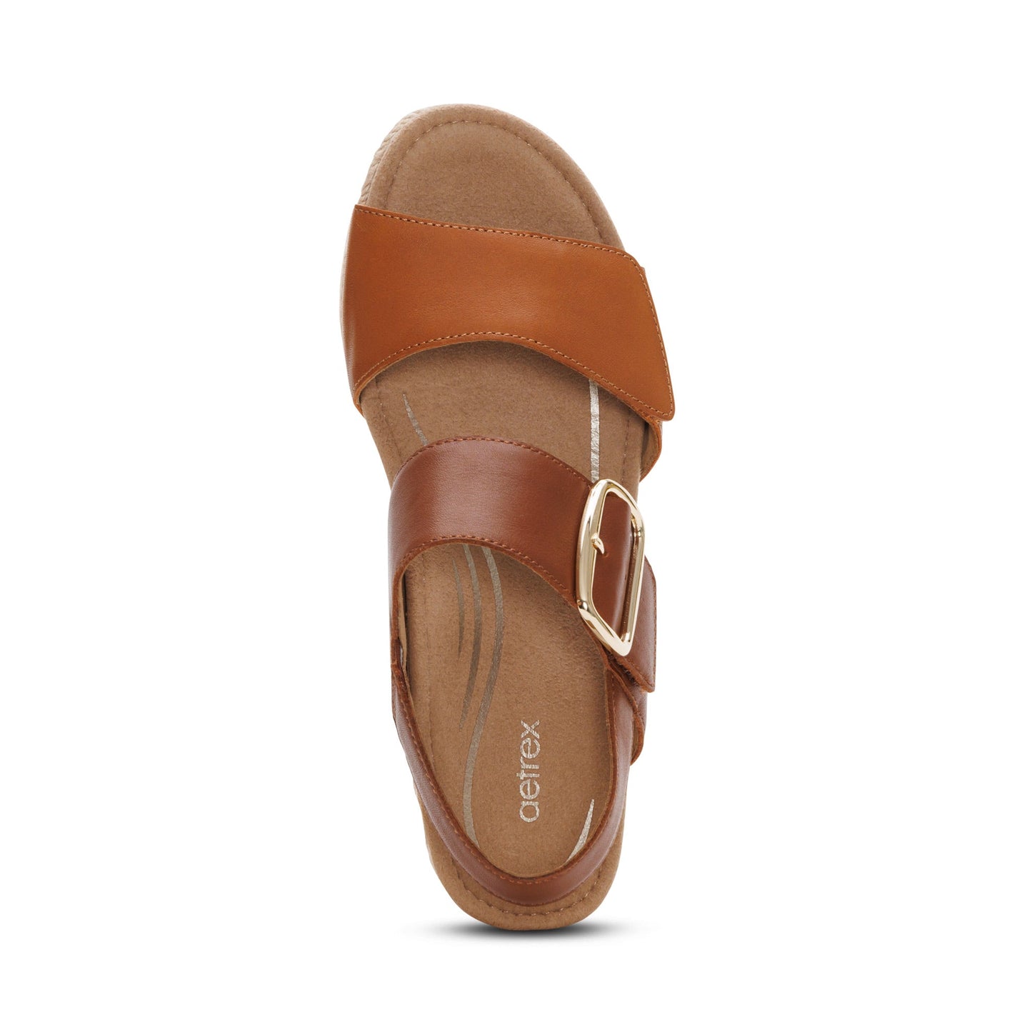 Women's Ashley Arch Support Wedge Coffee Multi