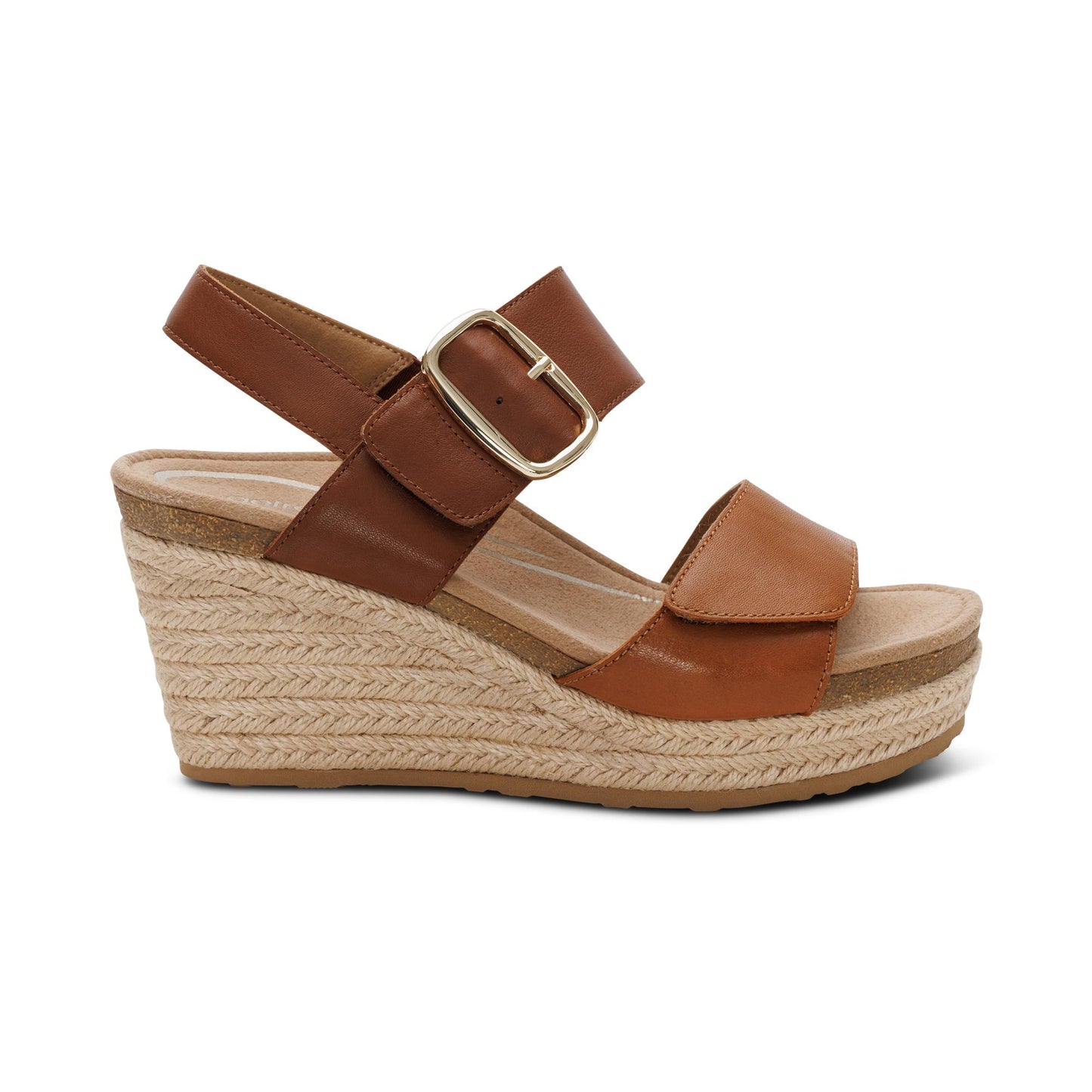 Women's Ashley Arch Support Wedge Coffee Multi