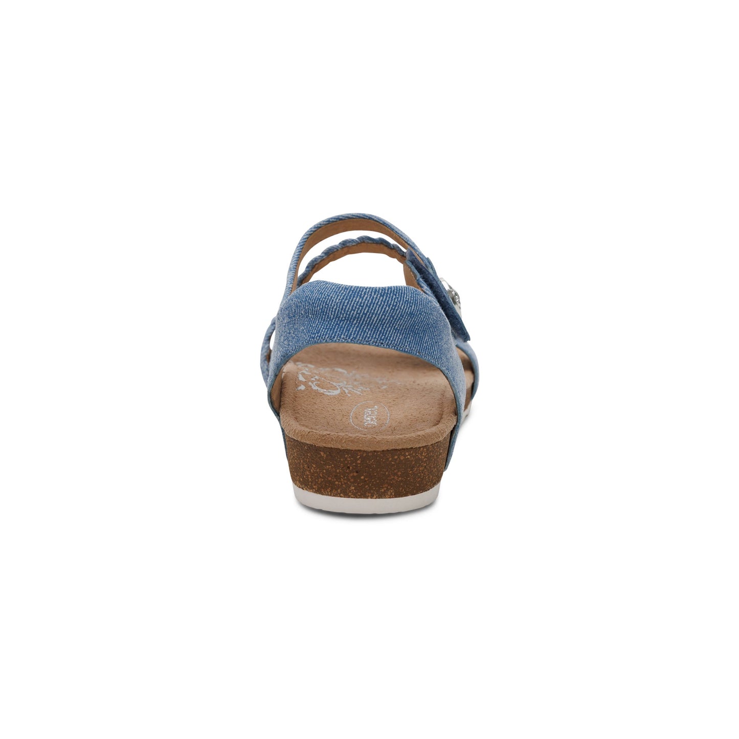 Women's Jillian Braided Quarter Strap Denim