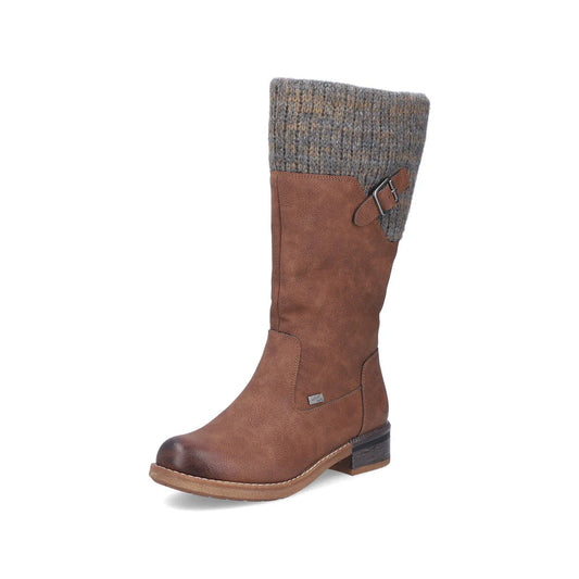 94692-24 Brown Tall Knit Cuff RTex