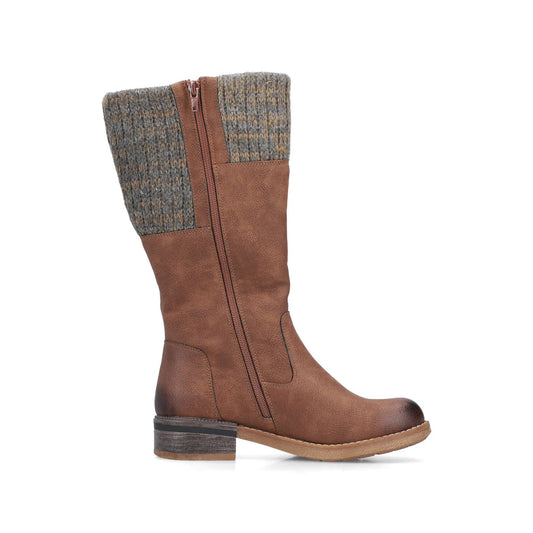 94692-24 Brown Tall Knit Cuff RTex