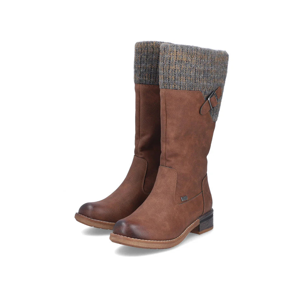 94692-24 Brown Tall Knit Cuff RTex