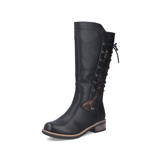 94693-00 Black Multi Tall Side Zip RTex