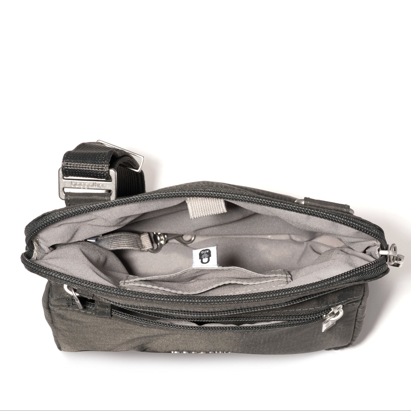 Securetex Anti-Theft Activity Crossbody Charcoal