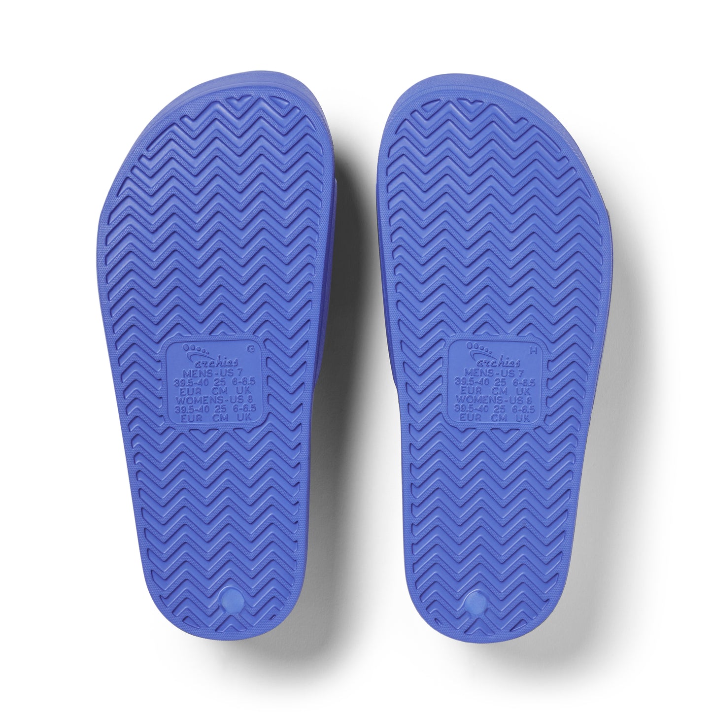 Archies Arch Support Slides Royal Blue