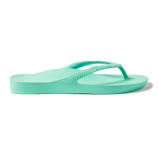 Archies Arch Support Flip Flops Mint